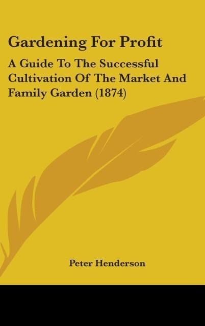 Produktbild: Henderson, P: Gardening For Profit
