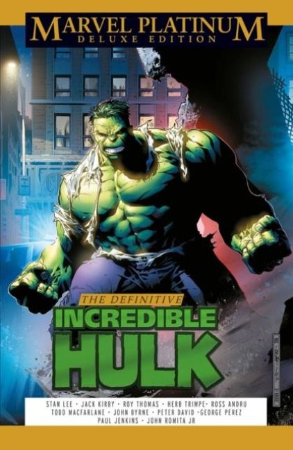 Produktbild: Marvel Platinum Deluxe Edition: The Definitive Incredible Hulk