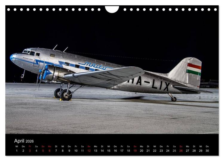 Produktbild: Faszination Flugzeug (Wandkalender 2026 DIN A4 quer), CALVENDO Monatskalender