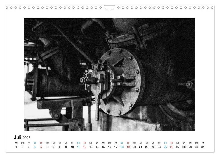 Produktbild: Die gro&szlig;e Stille &ndash; Industriekultur im Revier (Wandkalender 2026 DIN A3 quer), CALVENDO Monatskalender