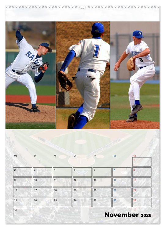 Produktbild: Kultsport Baseball (hochwertiger Premium Wandkalender 2026 DIN A2 hoch), Kunstdruck in Hochglanz