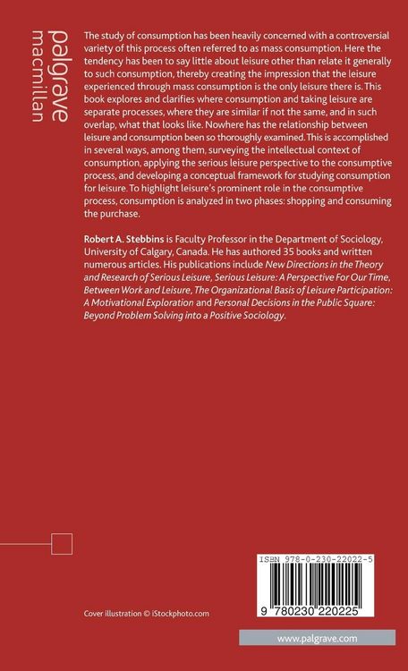 Produktbild: Leisure and Consumption
