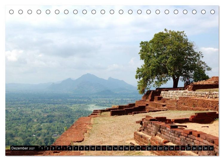 Produktbild: Sri Lanka (Tischkalender 2027 DIN A5 quer), CALVENDO Monatskalender