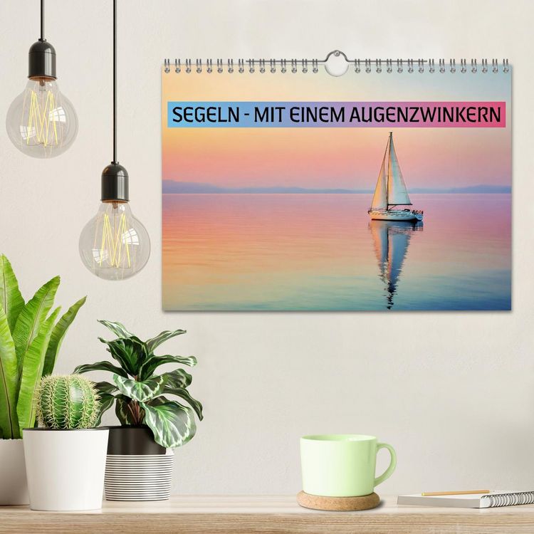 Produktbild: Segeln - mit einem Augenzwinkern (Wandkalender 2027 DIN A4 quer), CALVENDO Monatskalender