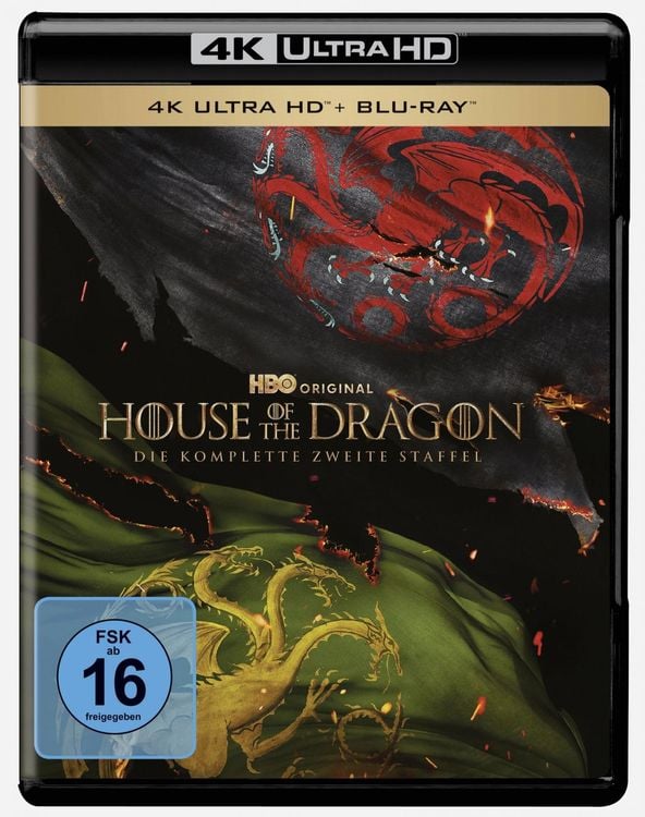 Produktbild: House Of The Dragon - Staffel 2 (4K Ultra HD) (+ Blu-ray) [8 BRs]