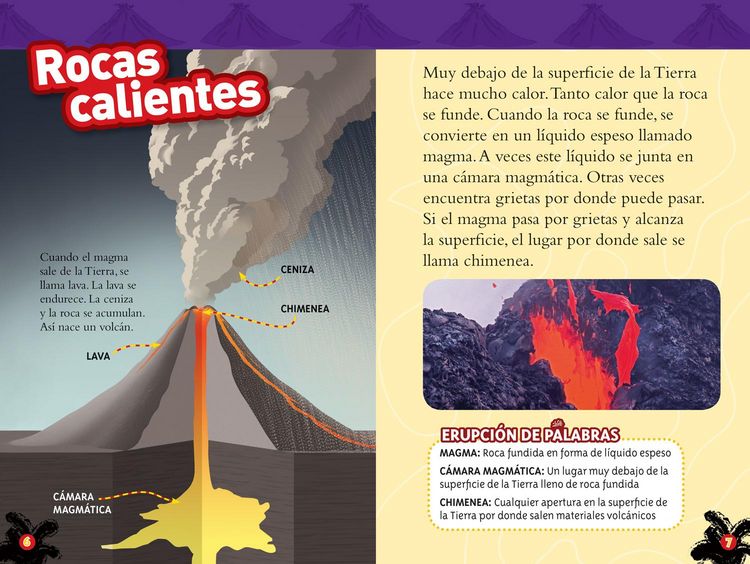 Produktbild: National Geographic Readers: Los Volcanes (L2)