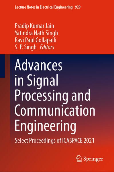 Produktbild: Advances in Signal Processing and Communication Engineering