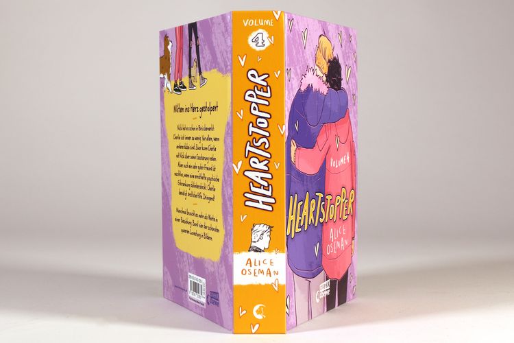 Produktbild: Heartstopper Volume 4 (deutsche Hardcover-Ausgabe)
