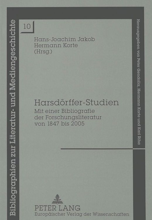 Produktbild: Harsd&ouml;rffer-Studien