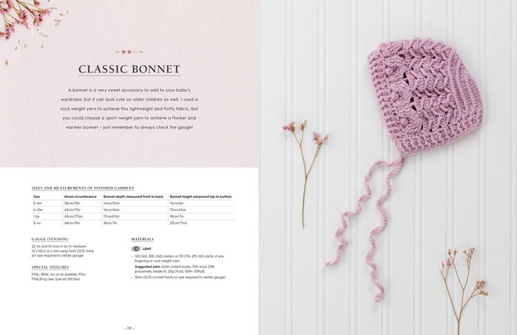 Produktbild: Timeless Textured Baby Crochet