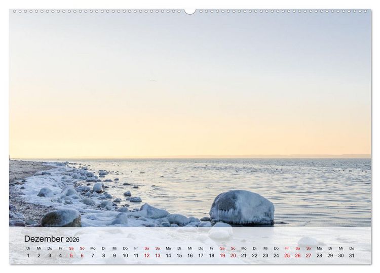 Produktbild: Schwedeneck Natur und Meer (Wandkalender 2026 DIN A2 quer), CALVENDO Monatskalender