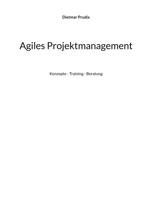 Produktbild: Agiles Projektmanagement