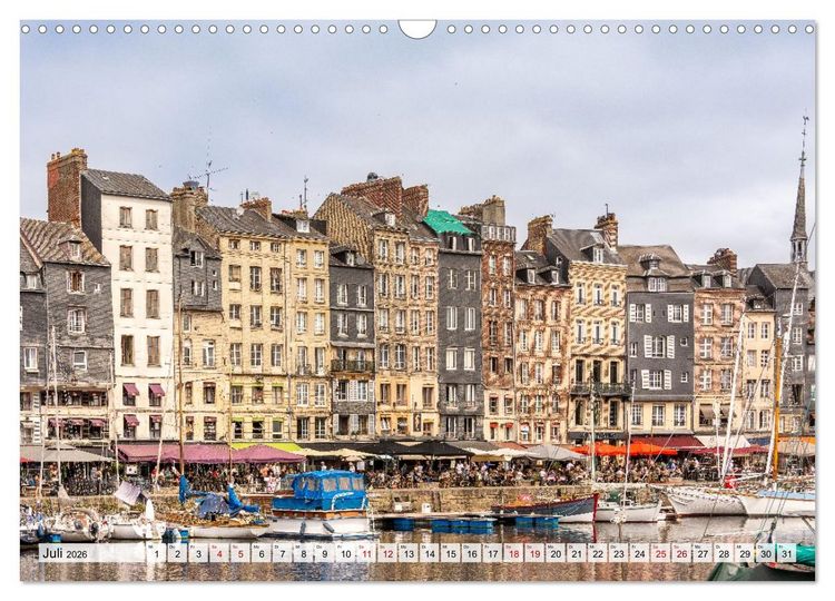 Produktbild: Normandie &ndash; Wo Natur auf Kultur trifft (Wandkalender 2026 DIN A3 quer), CALVENDO Monatskalender