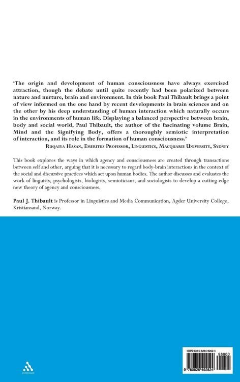 Produktbild: Agency and Consciousness in Discourse