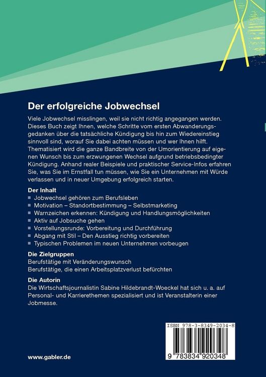 Produktbild: Der erfolgreiche Jobwechsel