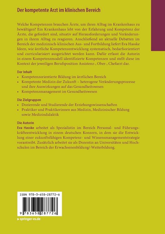 Produktbild: Der kompetente Arzt im klinischen Bereich