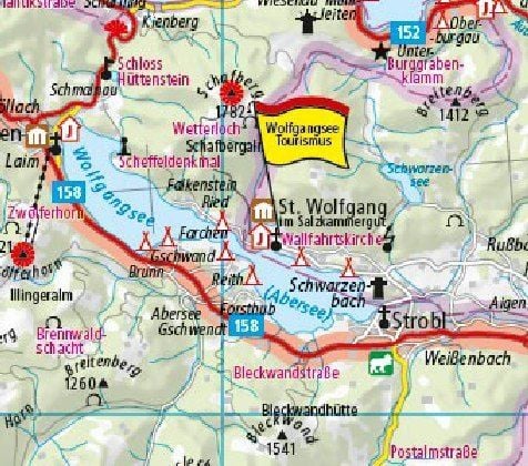 Produktbild: Publicpress Motorradkarte &Ouml;sterreichische Alpen 1:250.000