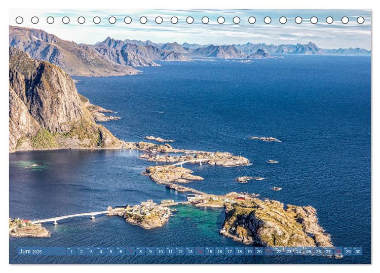Produktbild: Norwegen - Mythos Landschaften (Tischkalender 2026 DIN A5 quer), CALVENDO Monatskalender