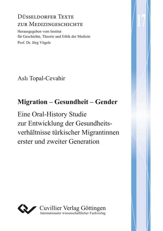 Produktbild: Migration &ndash; Gesundheit &ndash; Gender