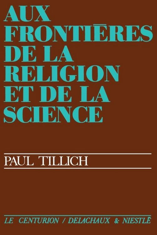 Produktbild: Aux fronti&egrave;res de la religion et de la science