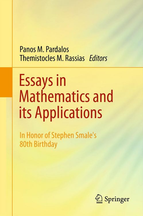 Produktbild: Essays in Mathematics and its Applications