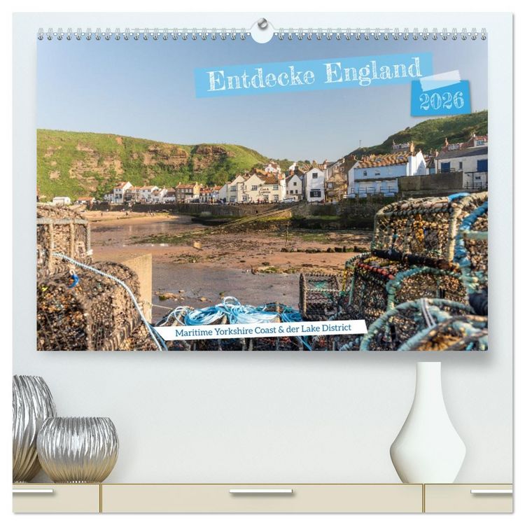 Produktbild: Entdecke England (hochwertiger Premium Wandkalender 2026 DIN A2 quer), Kunstdruck in Hochglanz