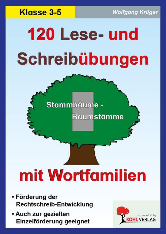 Produktbild: 120 Lese- und Schreib&uuml;bungen mit Wortfamilien