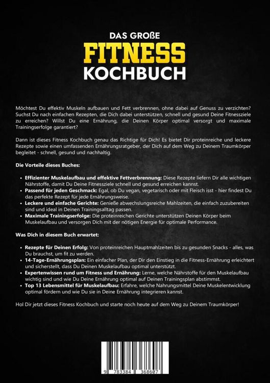 Produktbild: Das gro&szlig;e Fitness Kochbuch