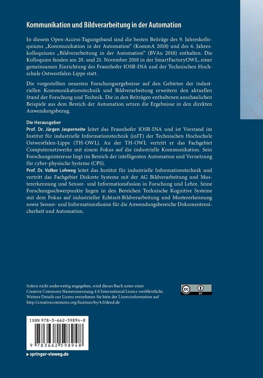 Produktbild: Kommunikation und Bildverarbeitung in der Automation