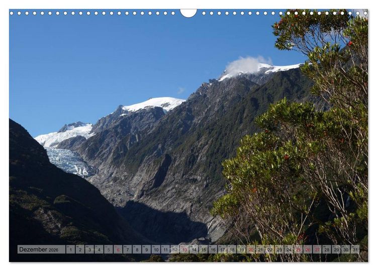 Produktbild: Kia ora, Aotearoa - Wunderbares Neuseeland (Wandkalender 2026 DIN A3 quer), CALVENDO Monatskalender