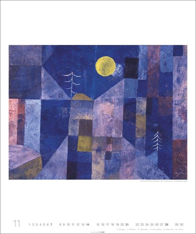 Produktbild: Kunst in Blau Edition 2027