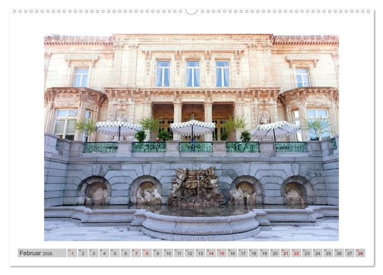 Produktbild: SPA - Die belgische Stadt des Wassers (hochwertiger Premium Wandkalender 2026 DIN A2 quer), Kunstdruck in Hochglanz