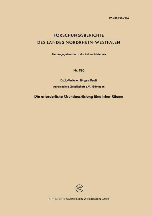 Produktbild: Die erforderliche Grundausr&uuml;stung l&auml;ndlicher R&auml;ume