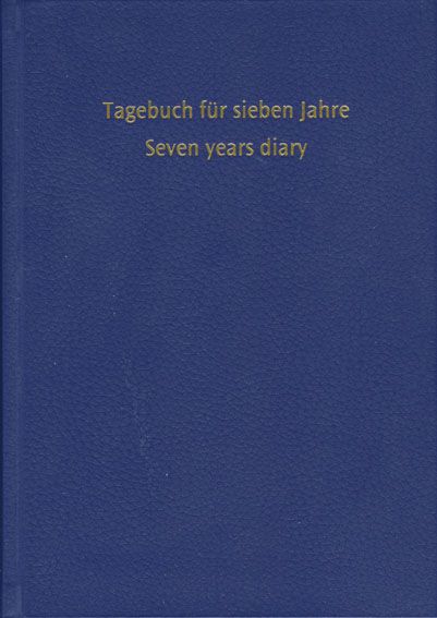 Produktbild: Tagebuch f&uuml;r sieben Jahre