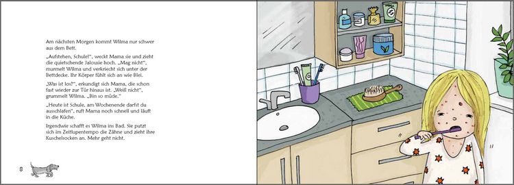 Produktbild: Wilma und die Windpocken - Das Bilder-Erz&auml;hlbuch f&uuml;r Kinder, die Windpocken haben oder mehr dar&uuml;ber wissen wollen