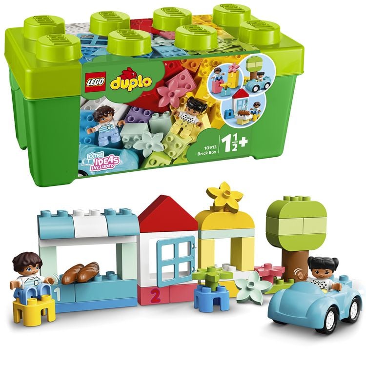 Produktbild: LEGO DUPLO Steinebox, Lernspielzeug f&uuml;r Kinder ab 1 Jahr 10913