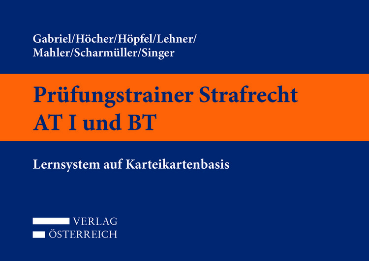 Produktbild: Pr&uuml;fungstrainer Strafrecht AT I und BT