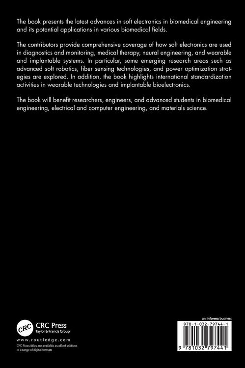 Produktbild: Advanced Soft Electronics in Biomedical Engineering