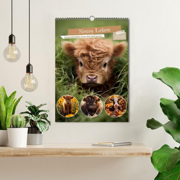 Produktbild: Neues Leben (Wandkalender 2026 DIN A3 hoch), CALVENDO Monatskalender