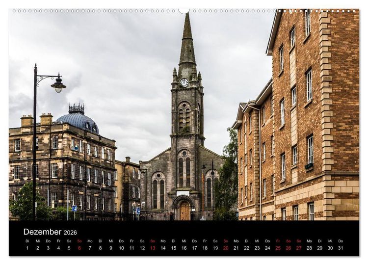 Produktbild: Faszination Edinburgh (Wandkalender 2026 DIN A2 quer), CALVENDO Monatskalender