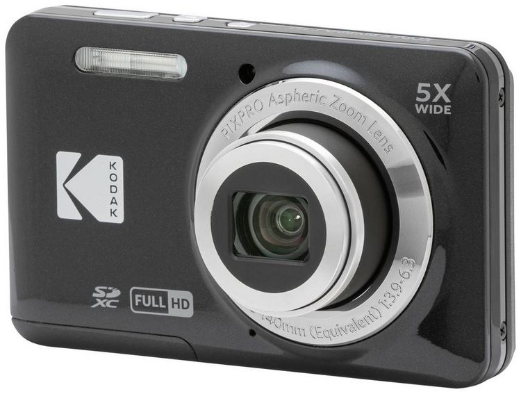 Produktbild: Kodak Pixpro FZ55 Friendly Zoom Digitalkamera 16 Megapixel Opt. Zoom: 5 x Schwarz Full HD Video, HDR-Video, Integrierter Akku