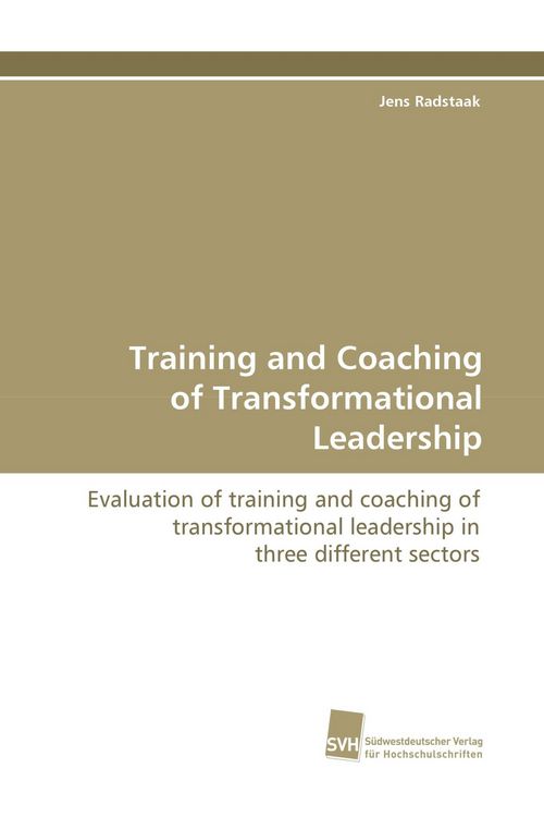 Produktbild: Training and Coaching of Transformational Leadership