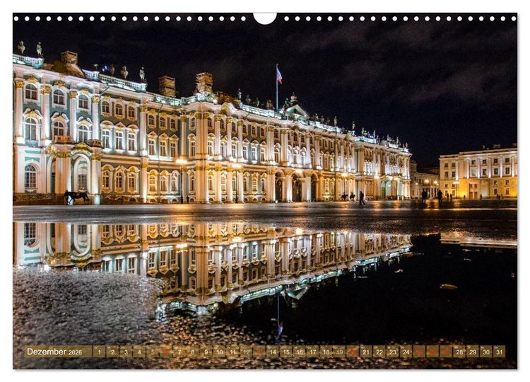 Produktbild: St. Petersburg - Alles Gold was gl&auml;nzt (Wandkalender 2026 DIN A3 quer), CALVENDO Monatskalender