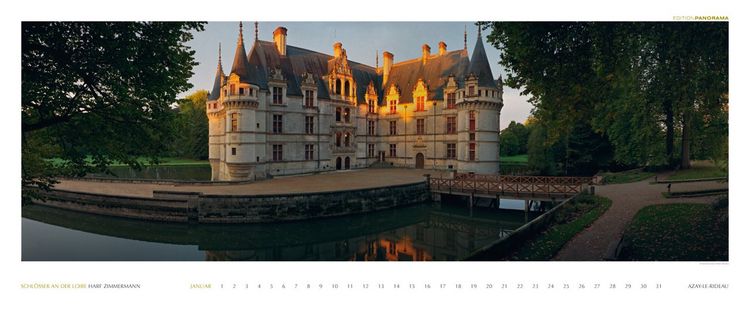 Produktbild: Schl&ouml;sser an der Loire - Kalender immerw&auml;hrend