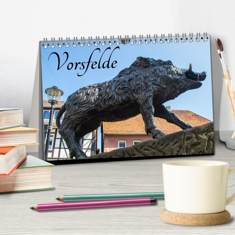 Produktbild: Vorsfelde (Tischkalender 2026 DIN A5 quer), CALVENDO Monatskalender