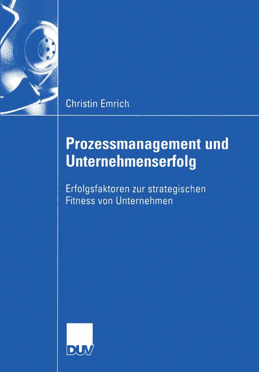 Produktbild: Prozessmanagement und Unternehmenserfolg