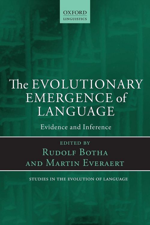 Produktbild: The Evolutionary Emergence of Language