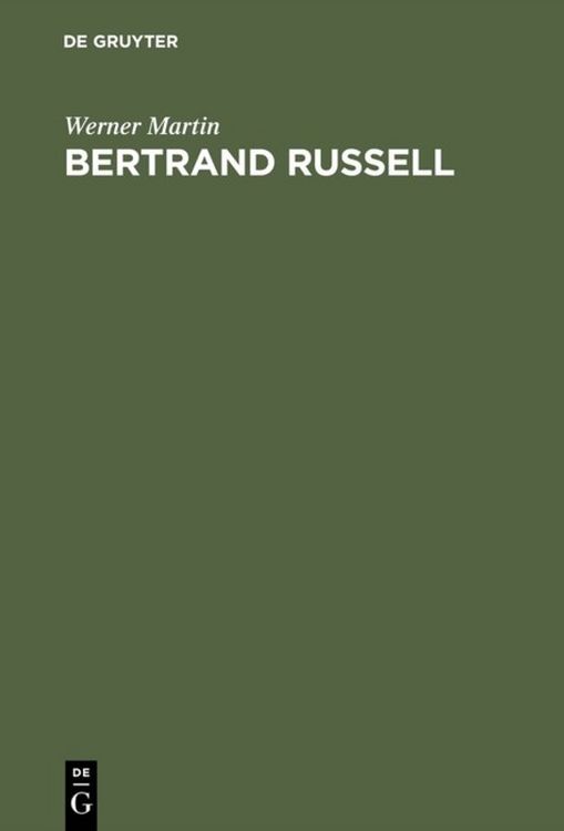 Produktbild: Bertrand Russell