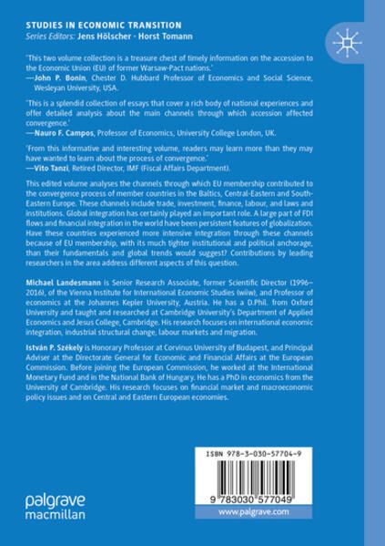 Produktbild: Does EU Membership Facilitate Convergence? The Experience of the EU's Eastern Enlargement - Volume II
