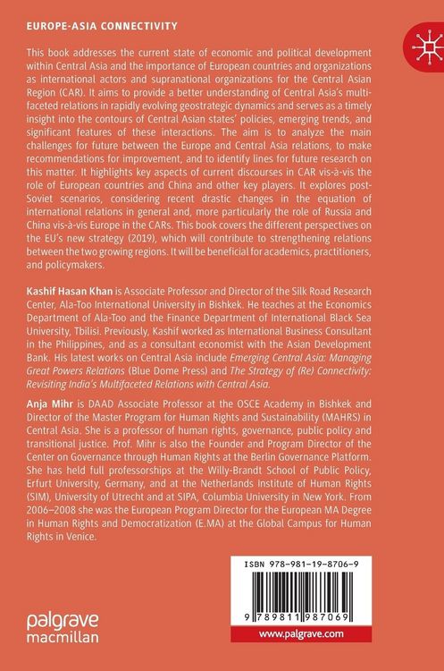 Produktbild: Europe-Central Asia Relations